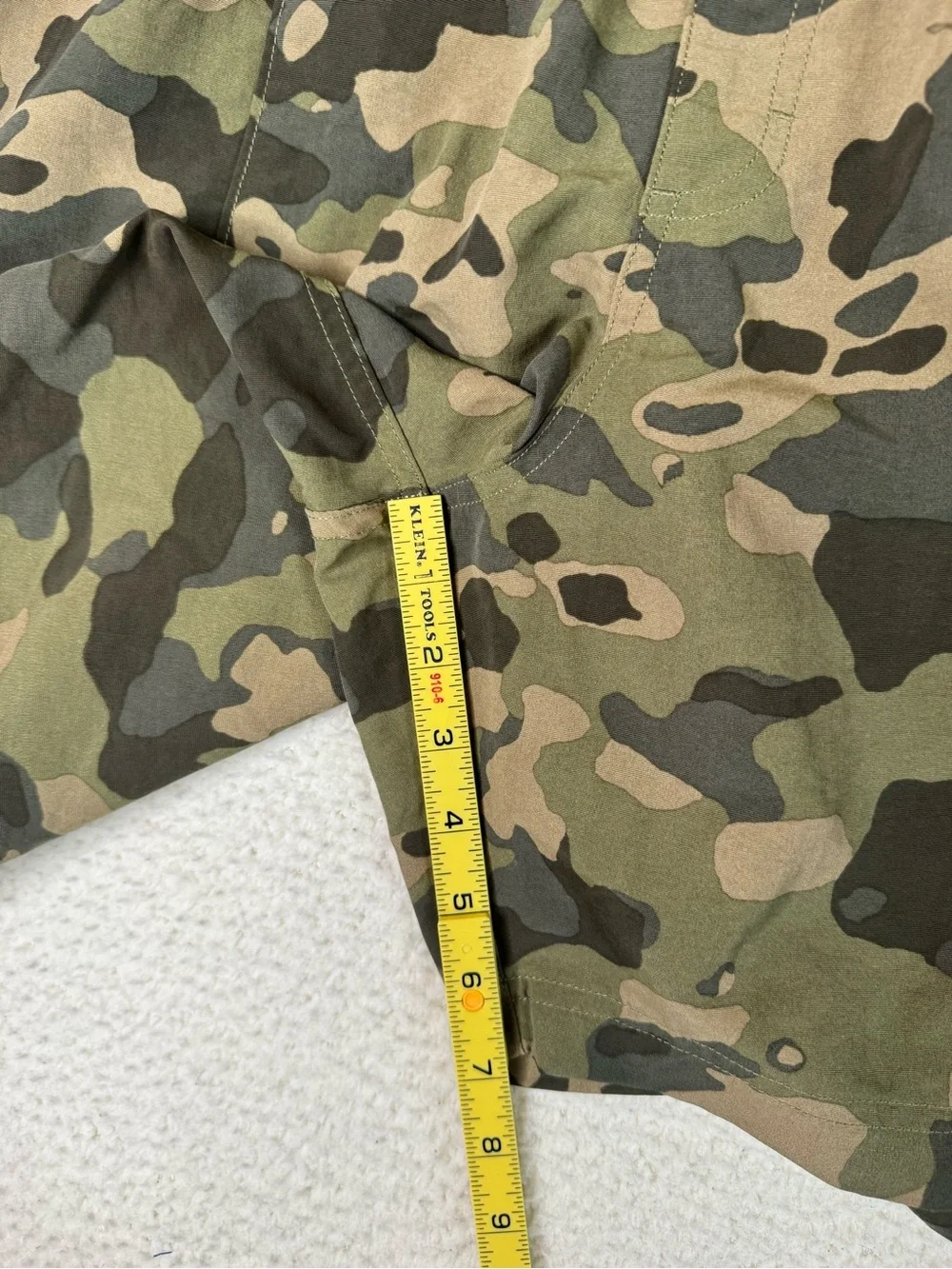 The North Face Class V Water Pull On Trunks Shorts Camo Green Men's Size XL